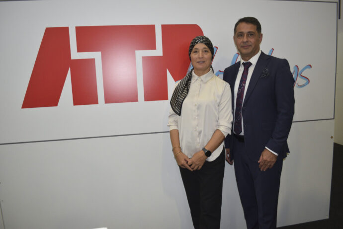 Atr Touristik sahipleri Yıldıray Güleç ve Songül Güleç